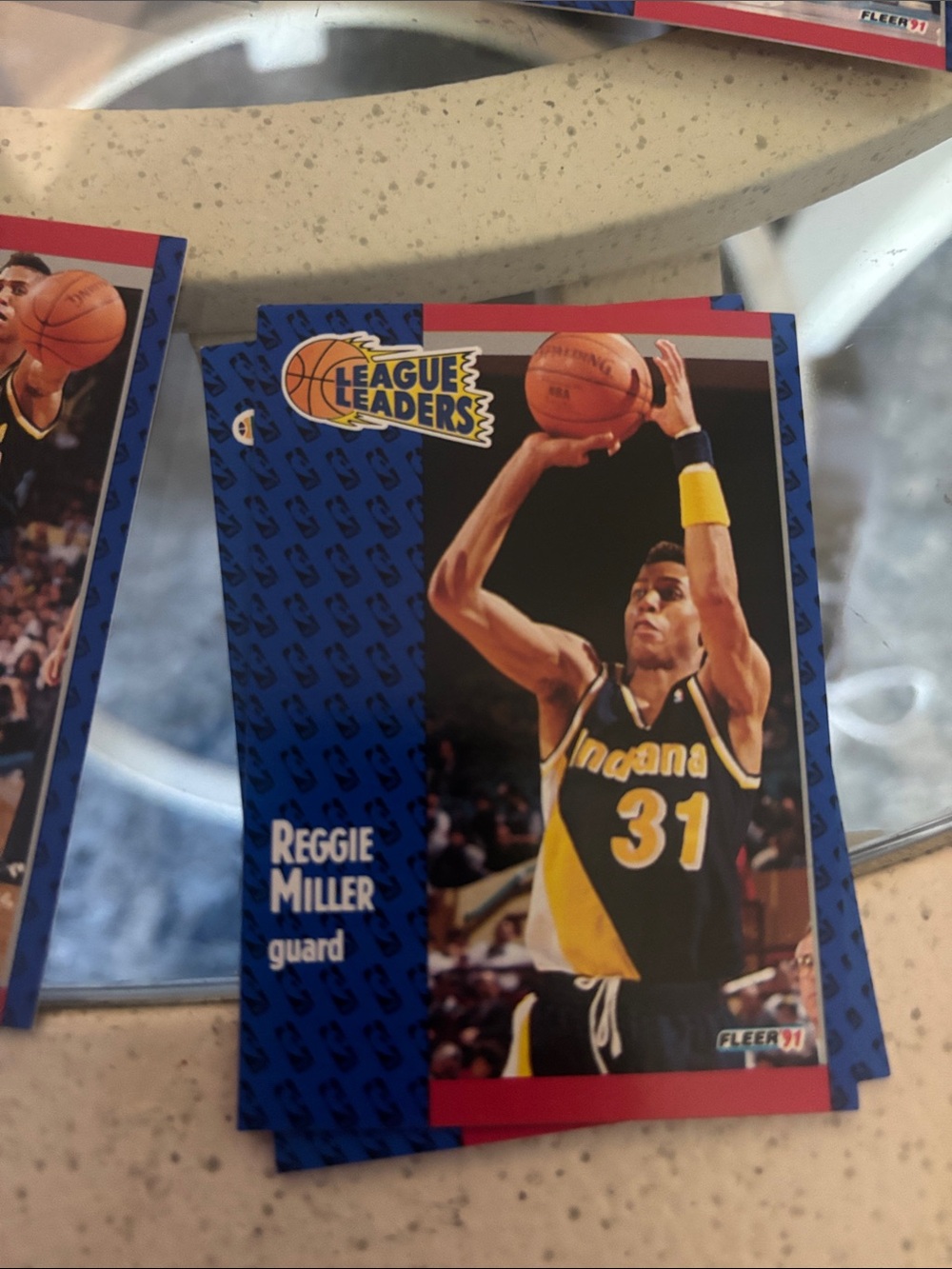 Fleer 1991 Basketball Trading Cards -Vintage Player Cards - Picture 3 of 7